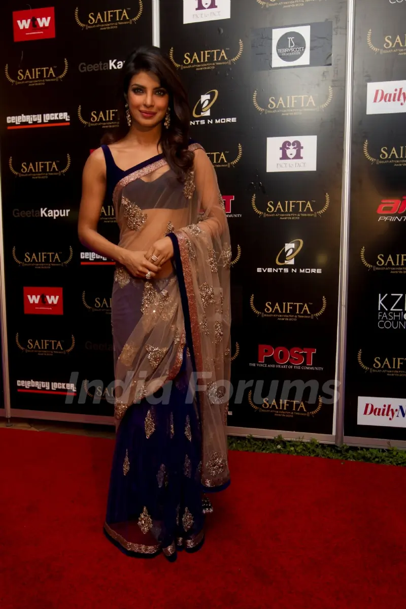 Priyanka Chopra at the red carpet of SAIFTA