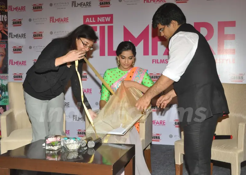 Filmfare makeover issue launched by Sonam Kapoor