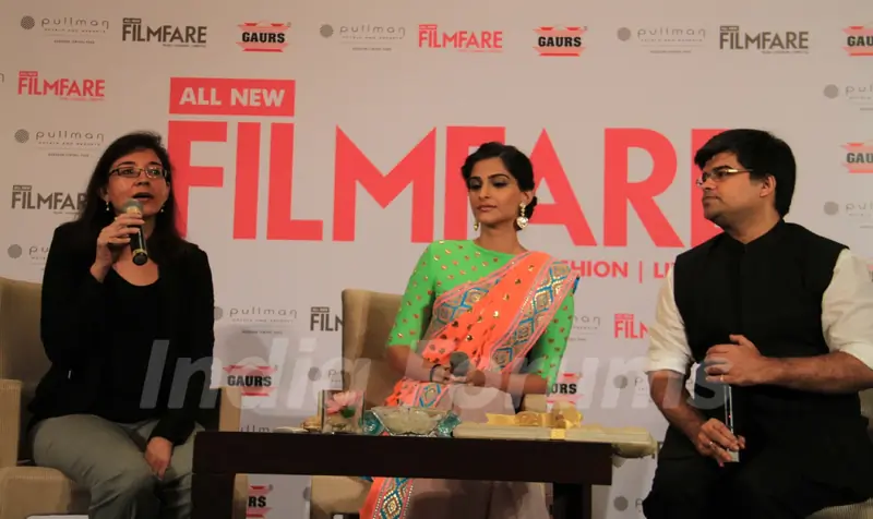 Filmfare makeover issue launch by Sonam Kapoor