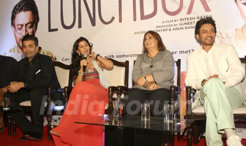 Press conference for The Lunchbox