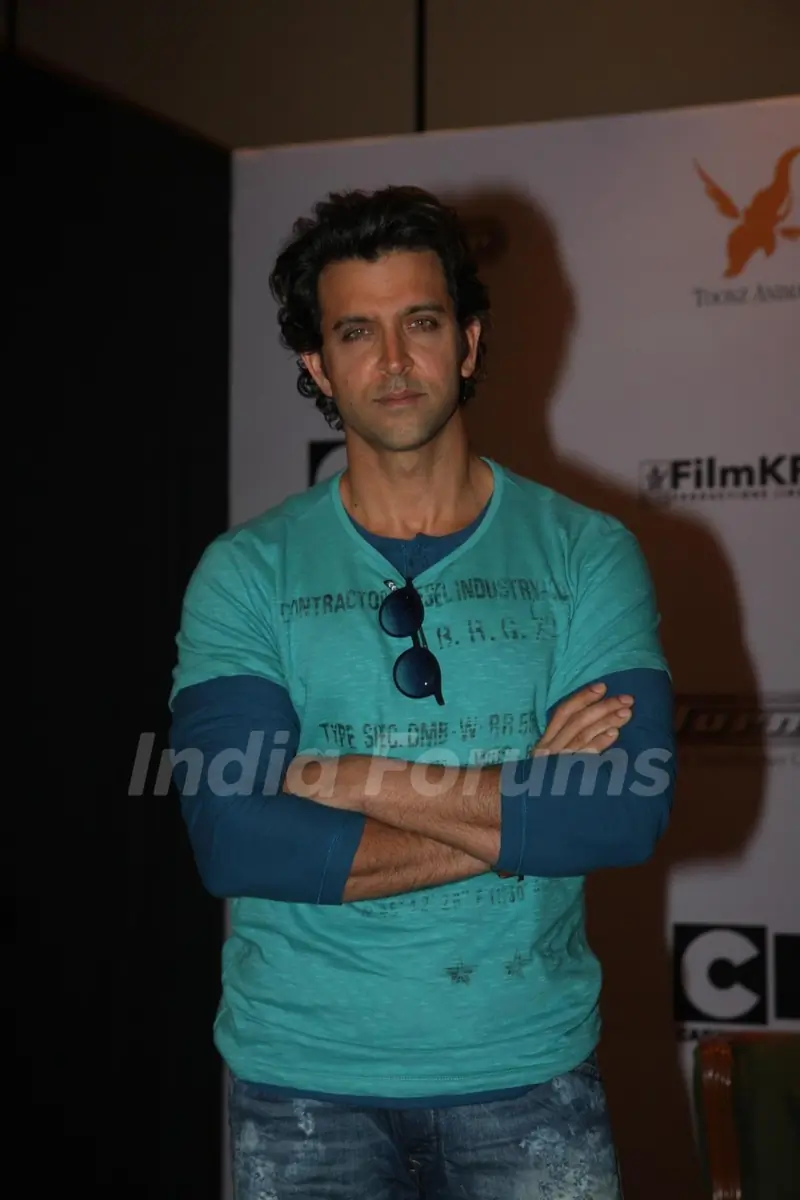 Hrithik Roshan was at the first look of Cartoon Network's 'Kid Krrish'