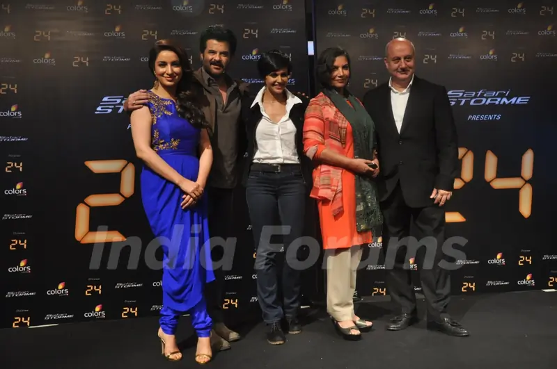 The cast of '24' - Press meet