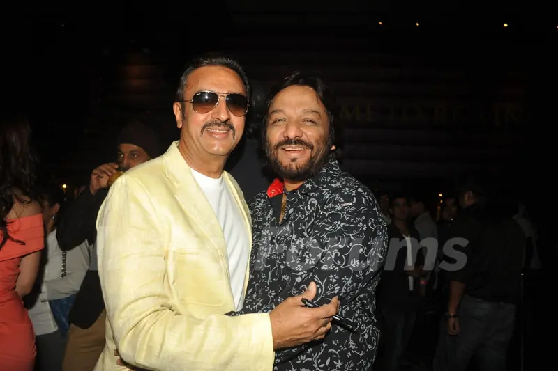 Gulshan Grover and Roop Kumar Rathod at the 'Baat Bann Gayi' music launch