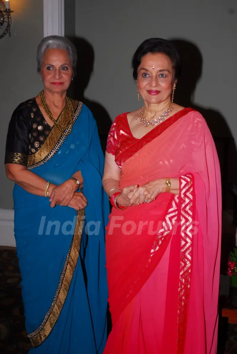 Waheeda Rehman and Asha Parekh were at the Fund Raising Event - Uff Yoo Maa