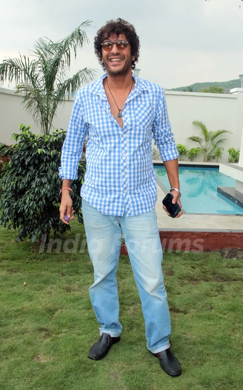 Chunky Pandey at the Inauguration of Galaxy Valley of Stars
