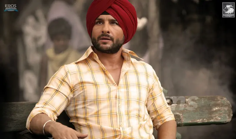 Saif Ali Khan looking someone