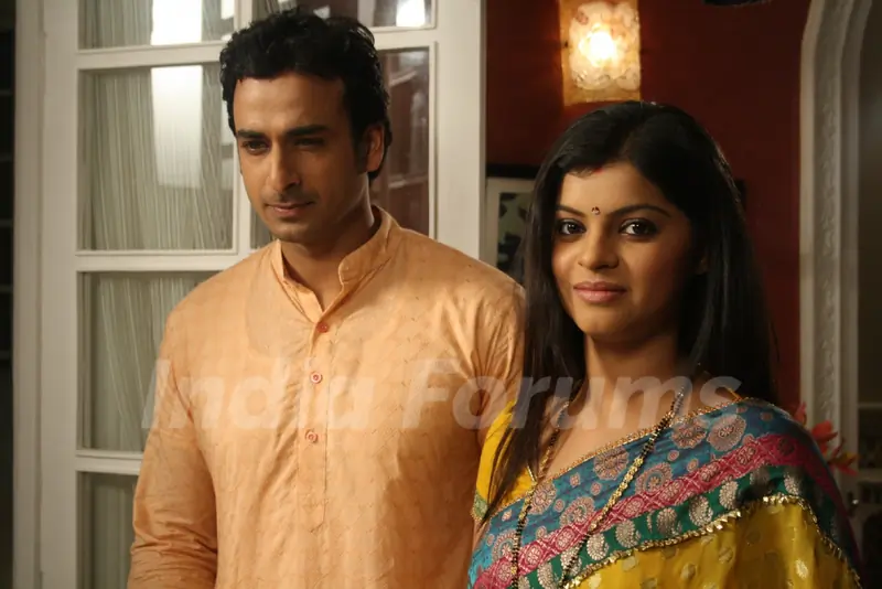 Pankaj and Jyoti after marriage