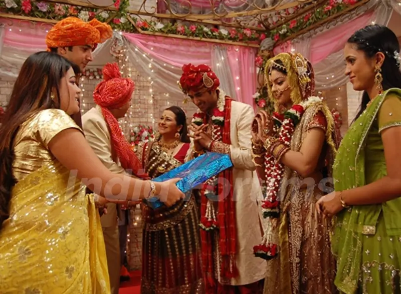 Jyoti and Pankaj accepting blisses