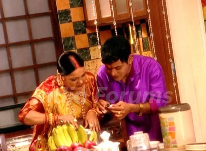 Ranjit and Manorama Chachi