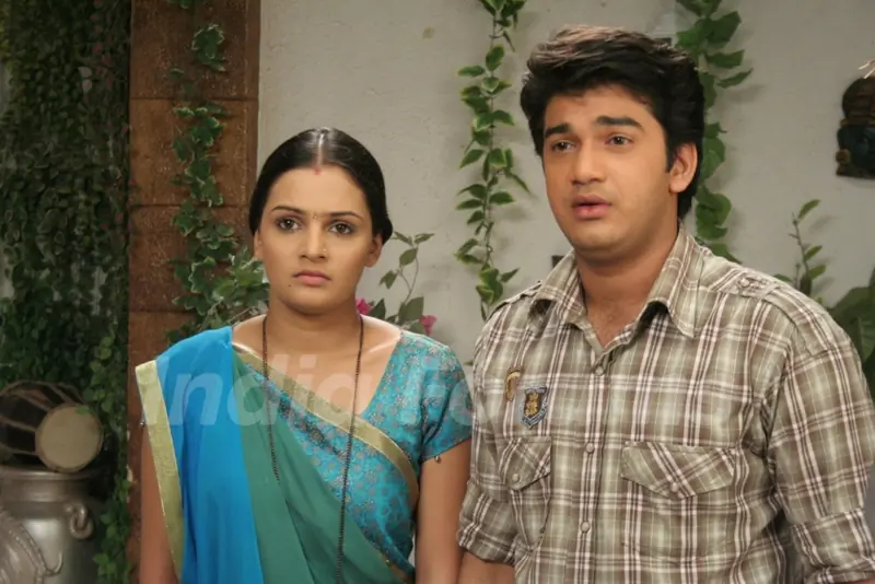 A still of Mohan and Bhakti