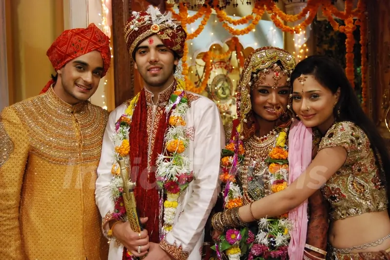 Ranvir and Ragini with Alekh and Sadhna