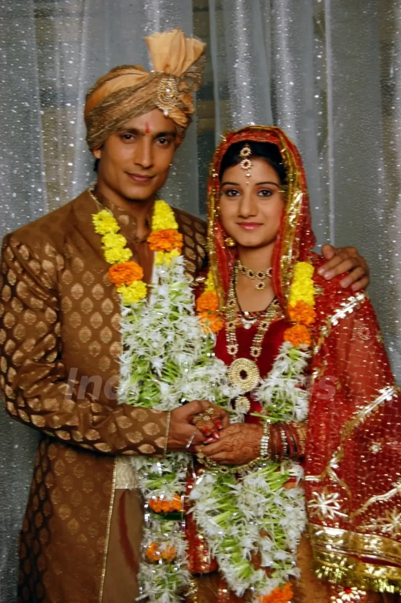 Kapil and Anjali looking like a bride and bridal