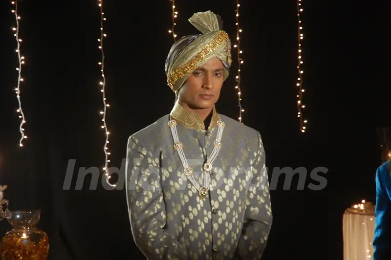 A still image of Raja Yudhishtir