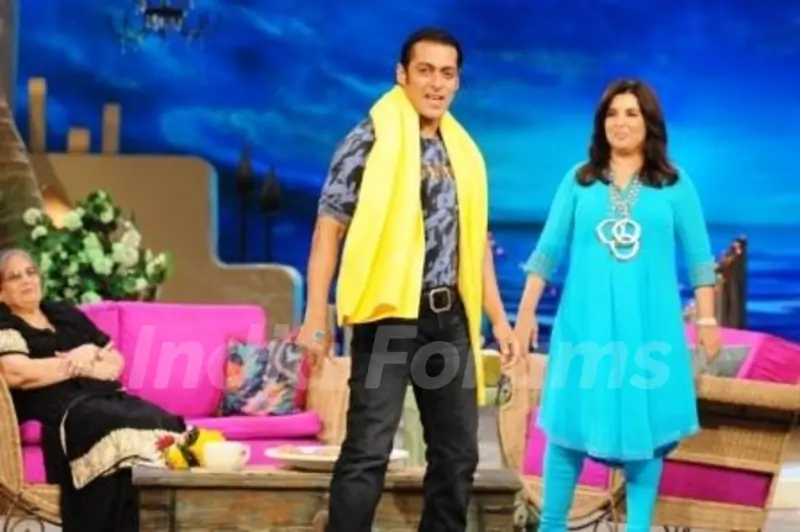 Farah Khan and Salman Khan