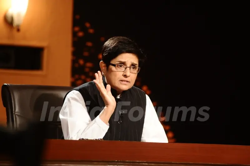 A still image of Kiran Bedi