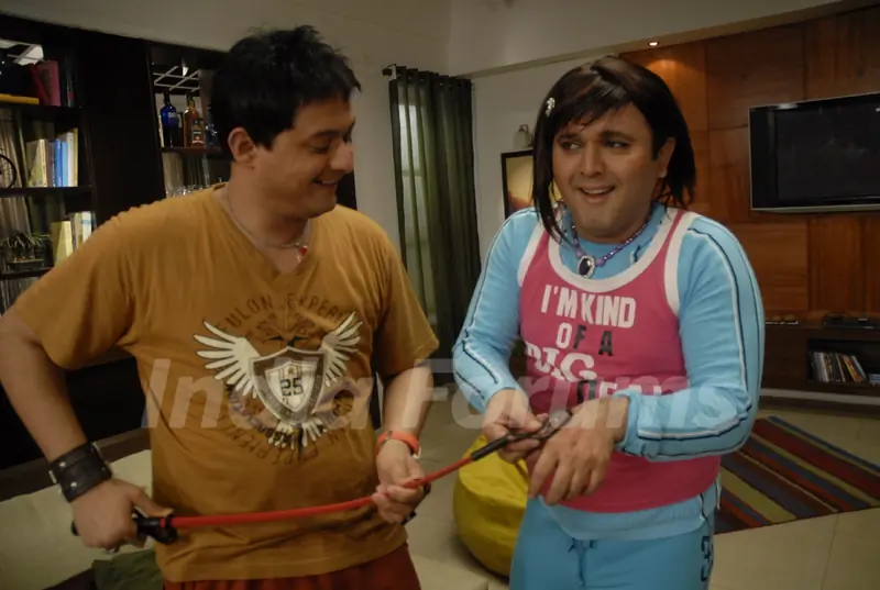 Still image of Kapil and Ali