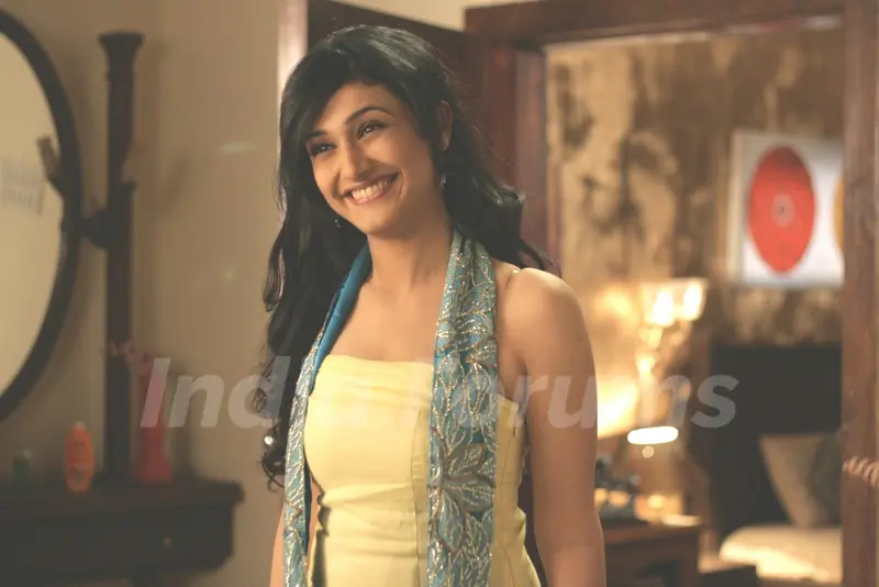 Bharti looking happy