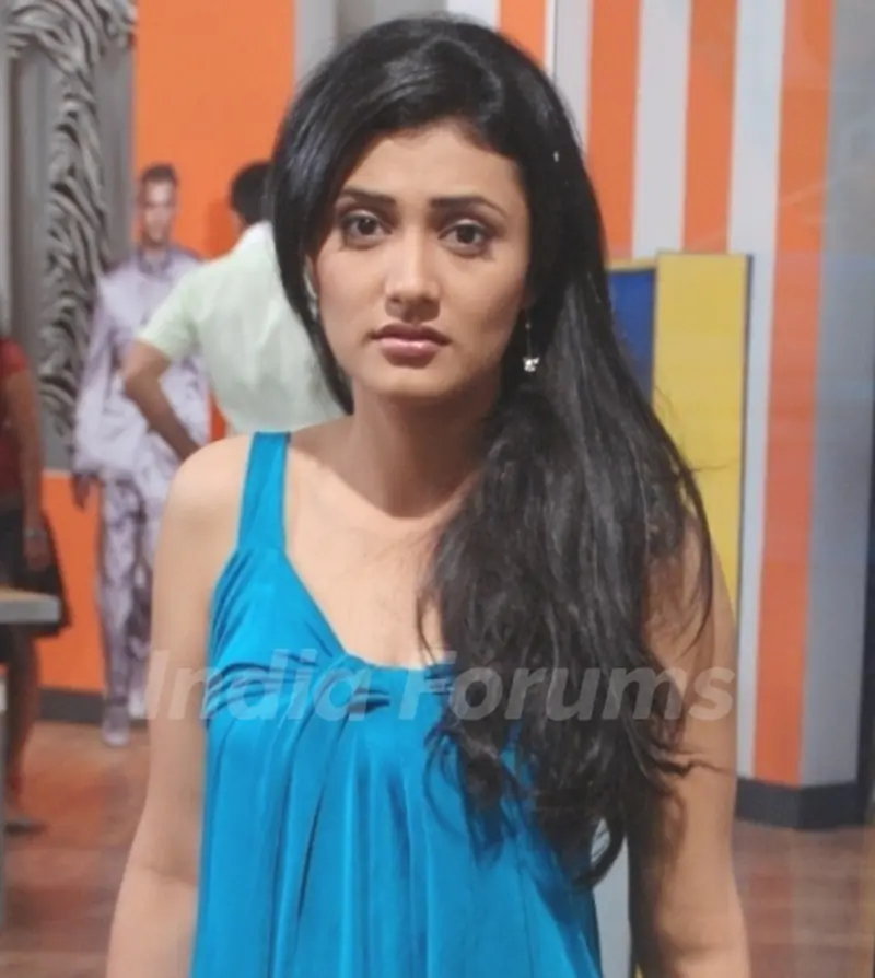 Bharti looking upset