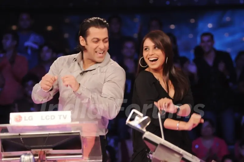 Rani Mukherjee with Salman Khan