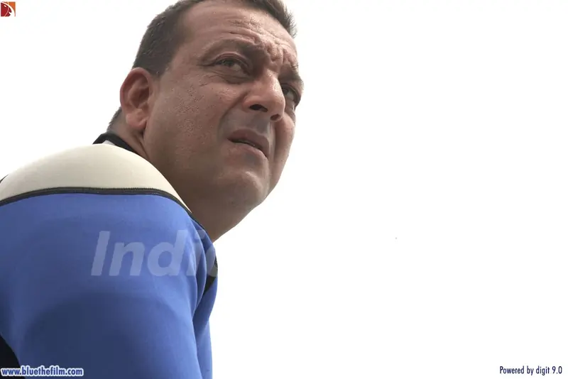 Sanjay Dutt looking worried