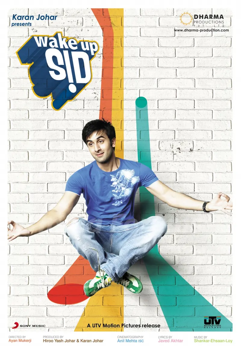 Wake up Sid movie poster with Ranbir Kapoor