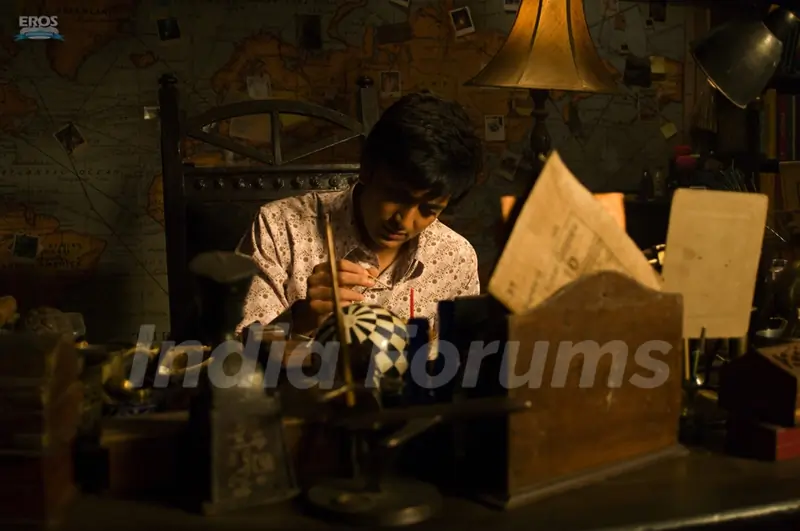 Ritesh Deshmukh doing experiments