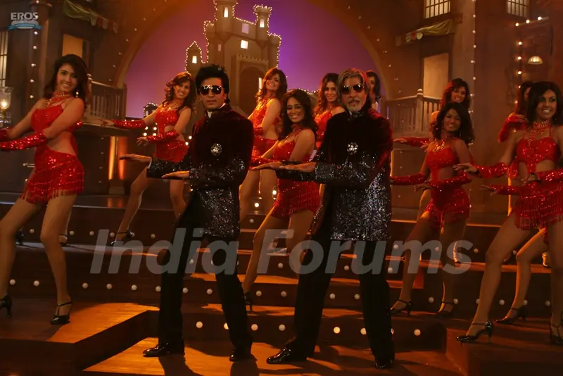 Amitabh and Ritesh rocking the dance floor