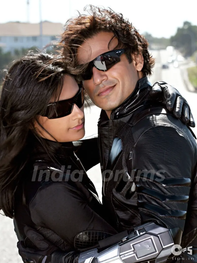 Vivek Oberoi with Aruna Shields