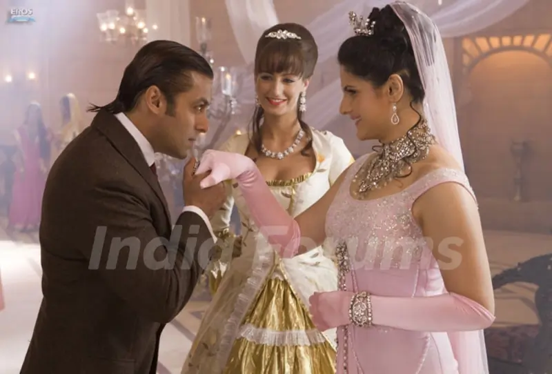 Salman Khan proposing Zarine Khan
