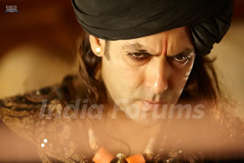 Salman Khan looking angry