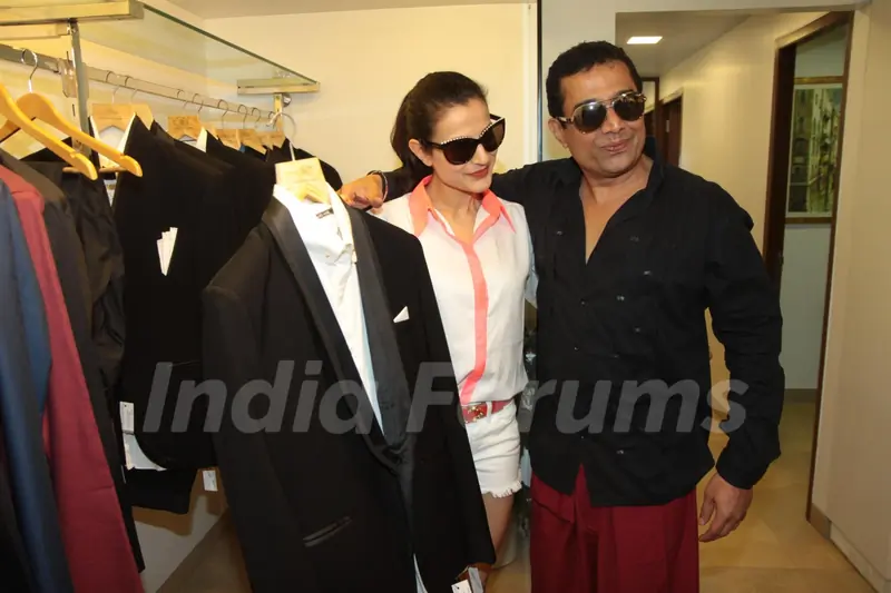 Launch of designer Shaahid Amin's new collection