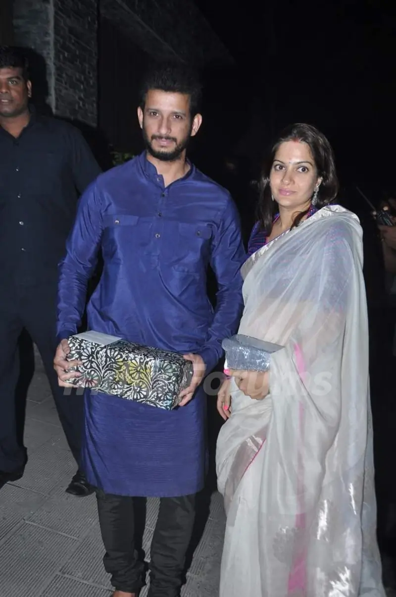 Sharman Joshi arrives at Aamir Khan's Diwali Bash