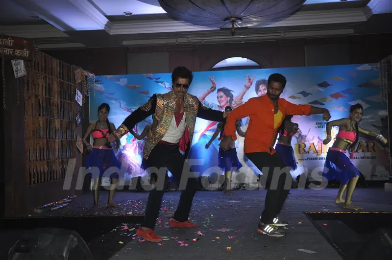 Prabhu Deva and Sonu Sood at R...Rajkumar - Music Launch