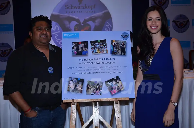 Kalki Koechlin at the announcement of Schwarzkopf Professional’s Shaping Futures initiative in Mumbai
