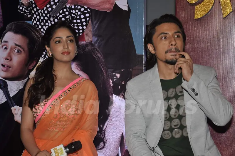 The lead pair at the First look of 'Total Siyappa'