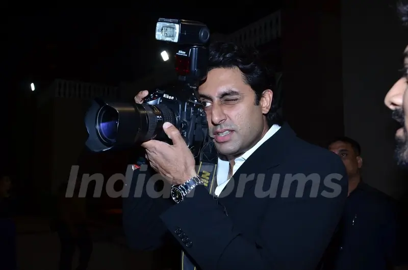 Abhishek Bachchan at Vishesh Bhatt's Wedding Reception
