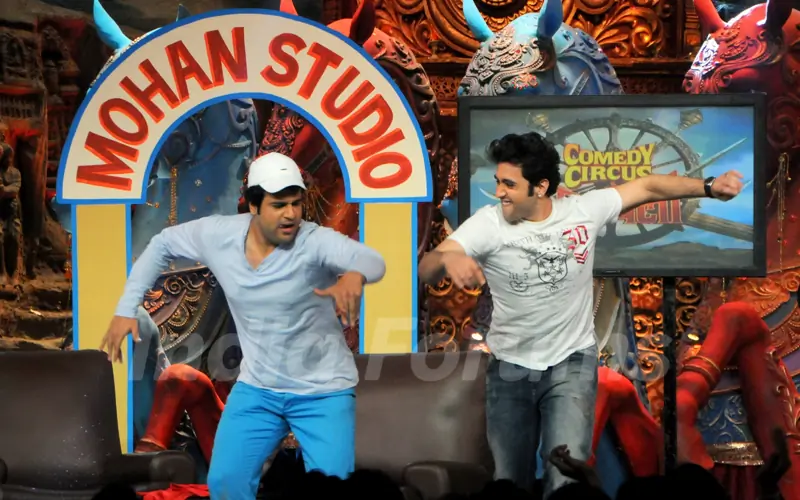 Krushna and Adhyayan perform on Comedy Circus Ke Mahabali