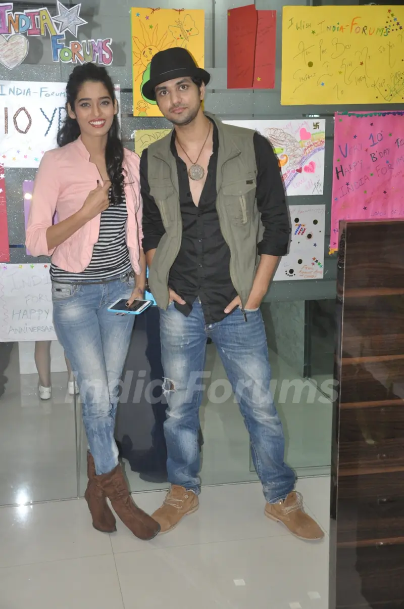 Celebs at the India-forums Office
