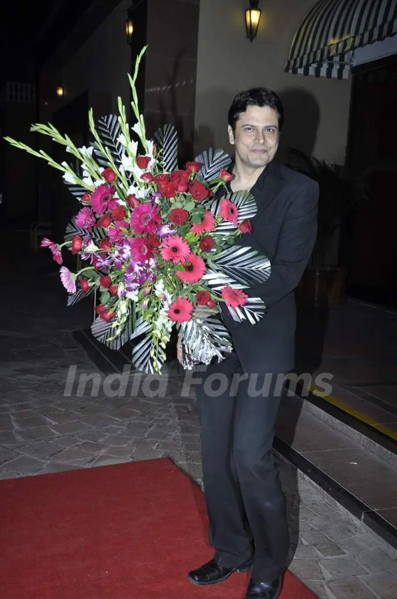 Cezzane Khan was at Amna Shariff's Wedding Reception