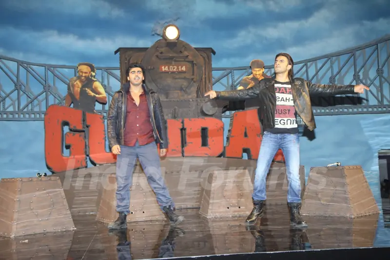 Arjun Kapoor and Ranveer Singh at Gunday - Music Launch