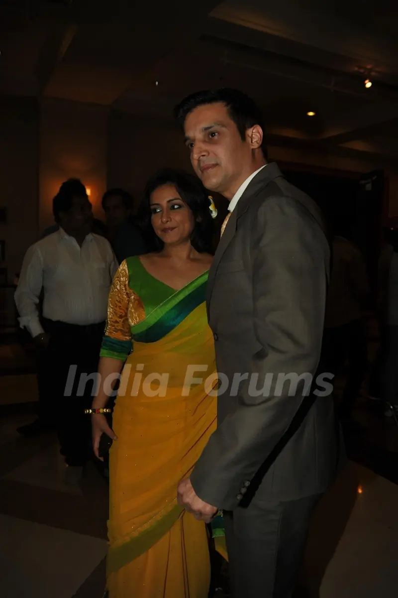 Divya Dutta and Jimmy Shergill were at the 'Life Ok Screen Awards' Nomination Party