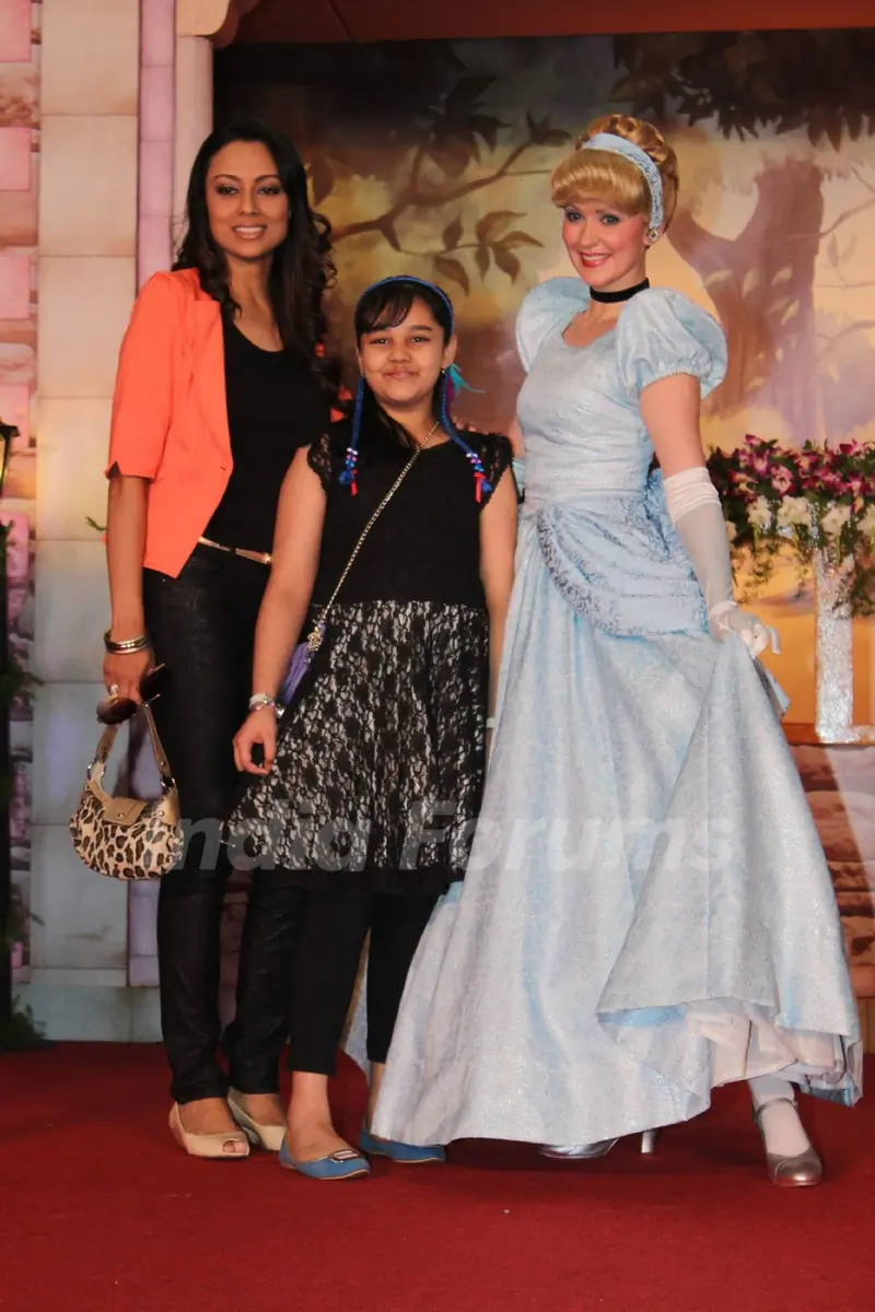 Disney Princesses meets Gauri Tonk and children