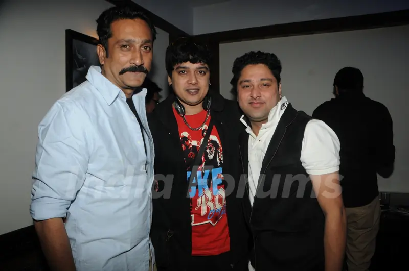 Harish Kumar and Mukesh Tiwari were seen at Kaushik Banerjee's Birthday Bash