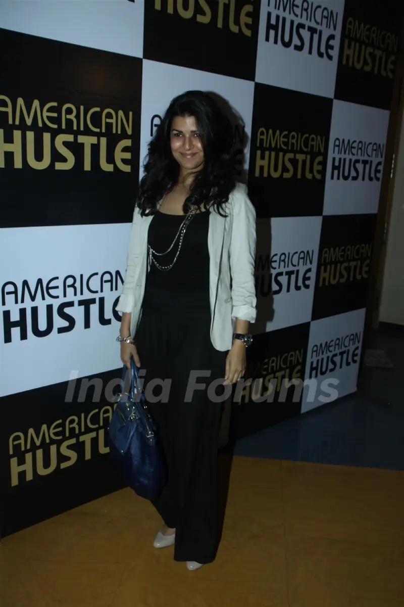 Nimrat Kaur was at the Special Screening Hollywood Film 'American Hustle'