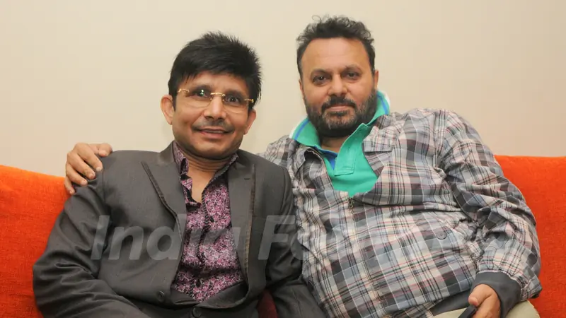 Anil Sharma at Kamaal. R. Khan's Birthday Bash