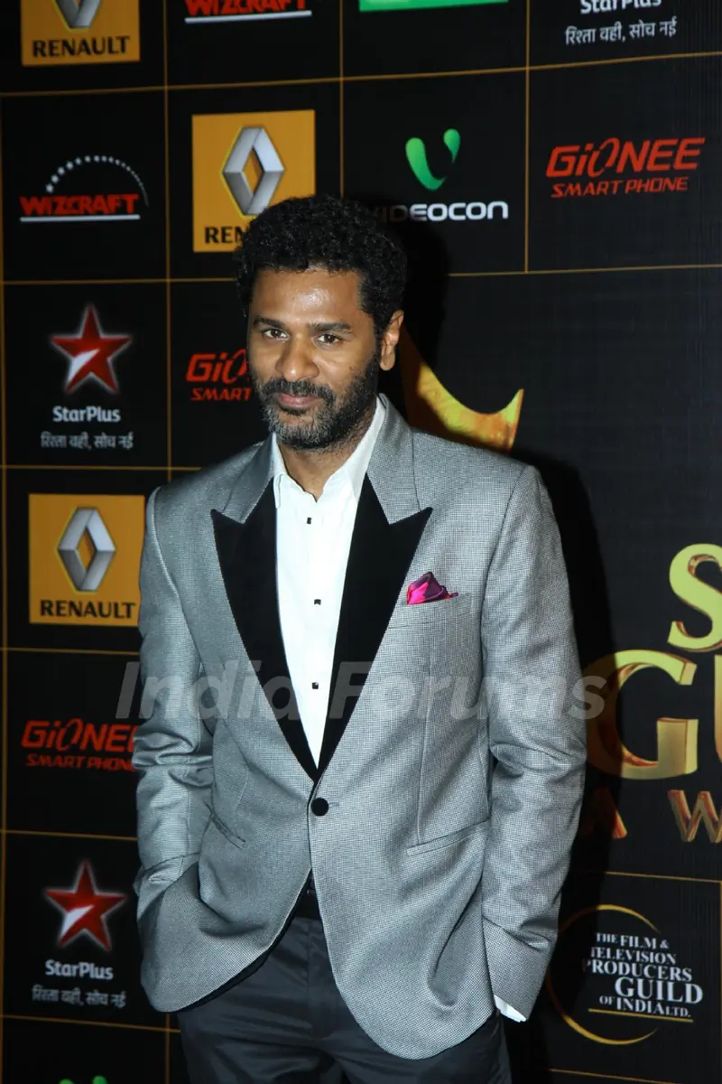 Prabhu Deva was seen at the 9th Star Guild Awards