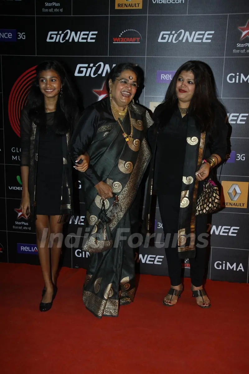Usha Uthup was at Gima Awards 2013