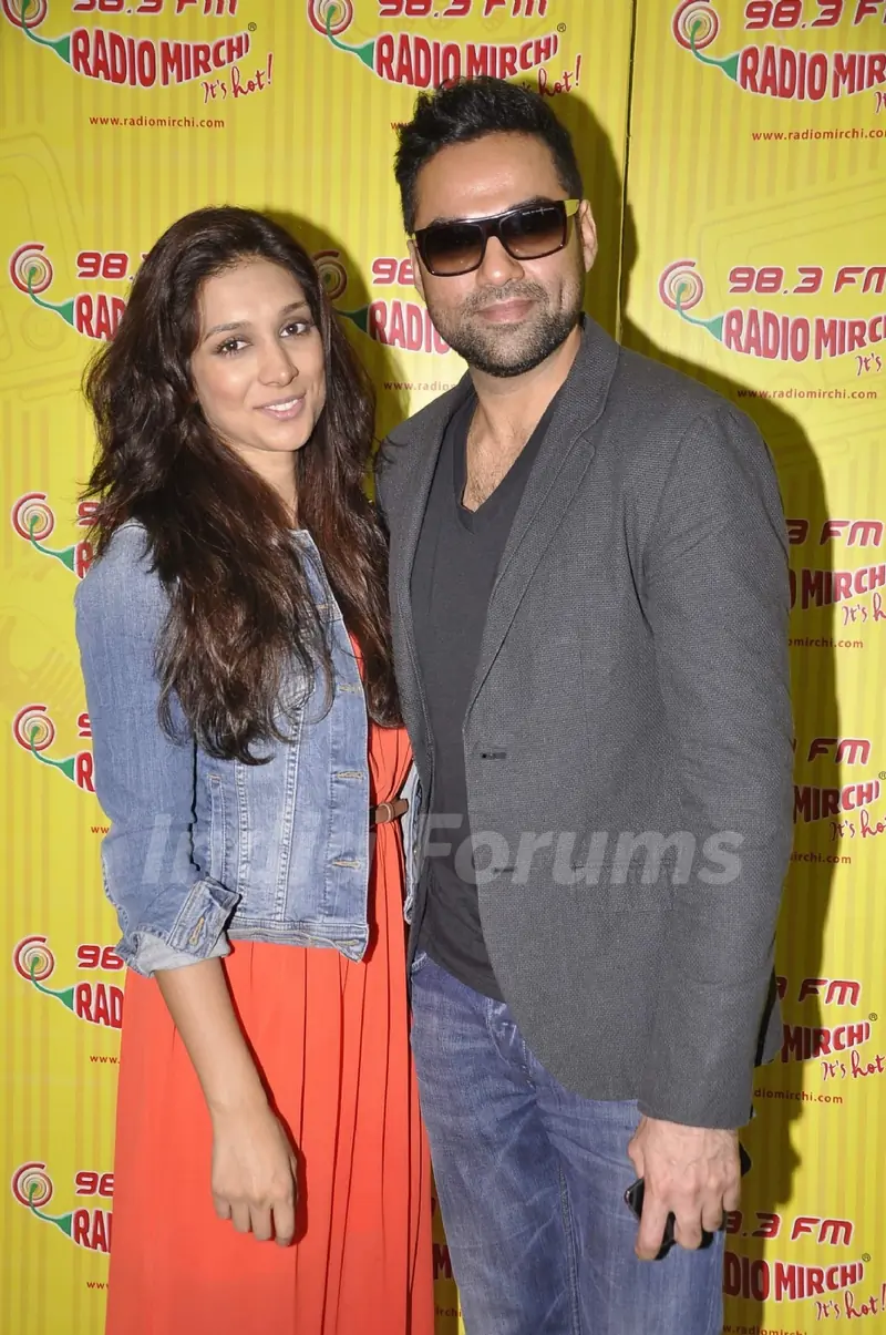Preeti Desai and Abhay Deol at the Promotion of One By Two at Radio Mirchi