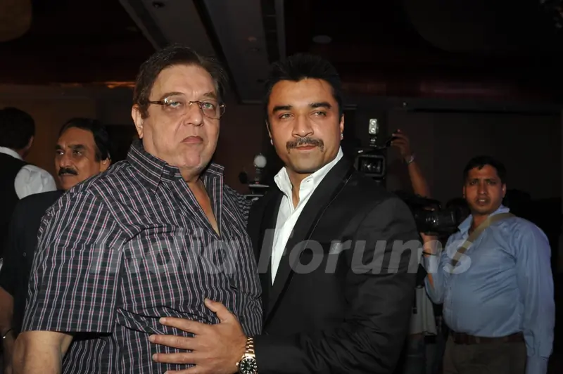 Ajaz Khan was at the Press Meet of Ye Rab