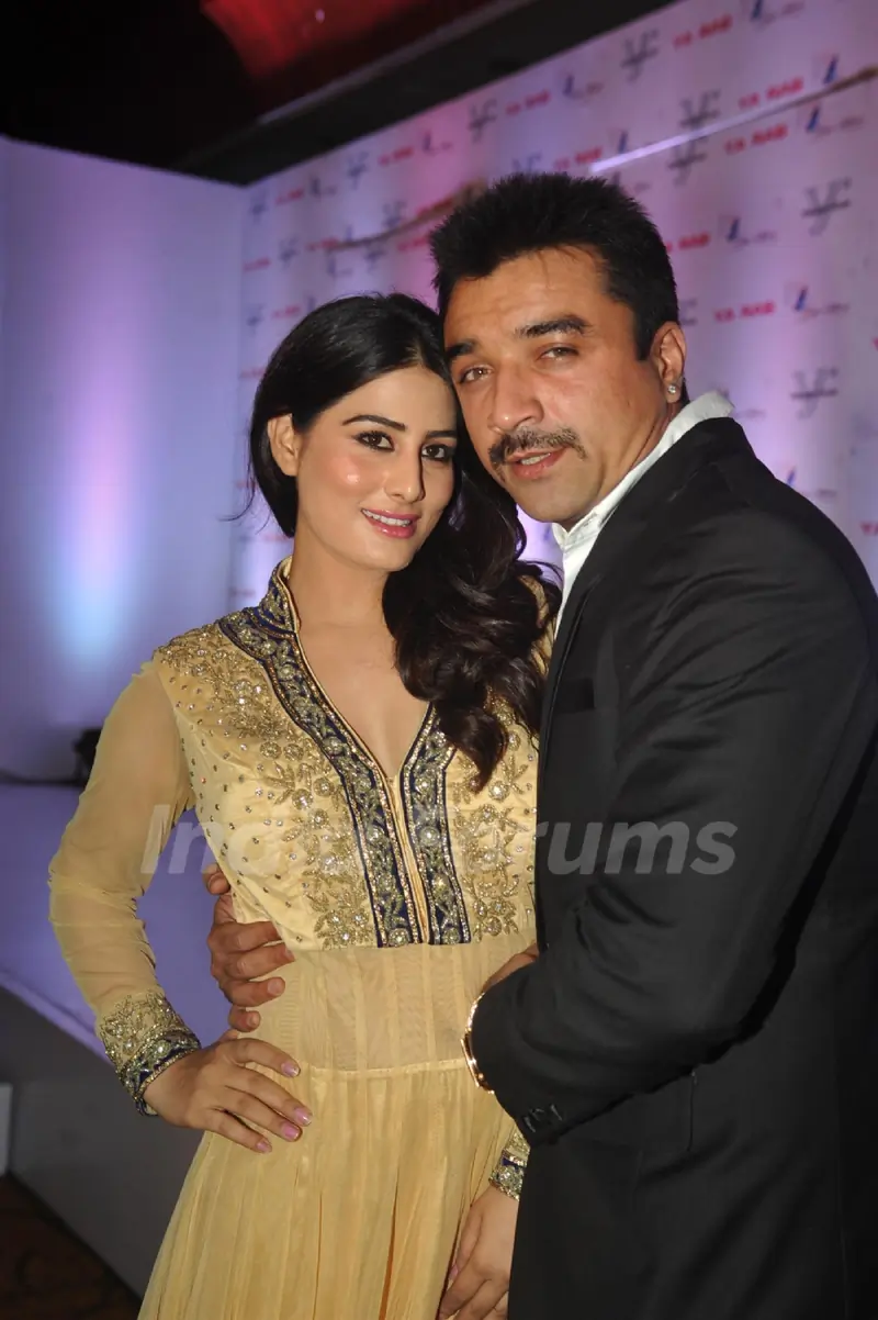 Ajaz Khan was at the Press Meet of Ye Rab